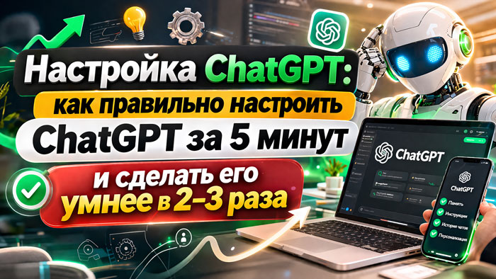 настройка chatgpt