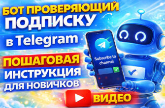 Бот проверяющий подписку в Telegram