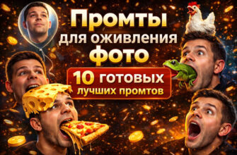 промты для оживления фото