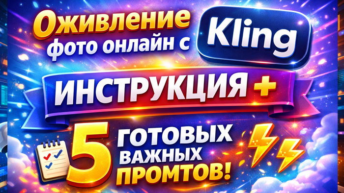 Kling оживление фото